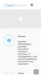 Mobile Screenshot of cognetictech.com